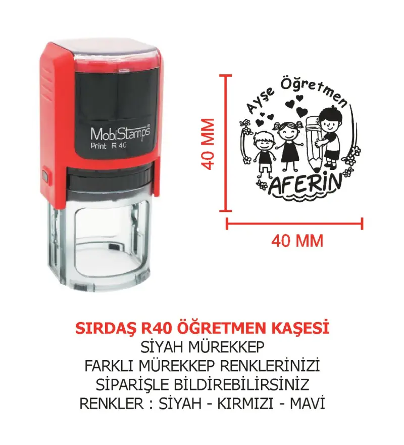 Kaşeciniz Öğretmen Kaşesi - Sırdaş R40