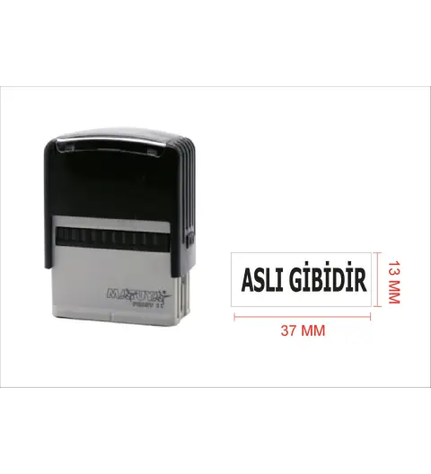 Matuya 11 "aslı Gibidir " Kaşesi