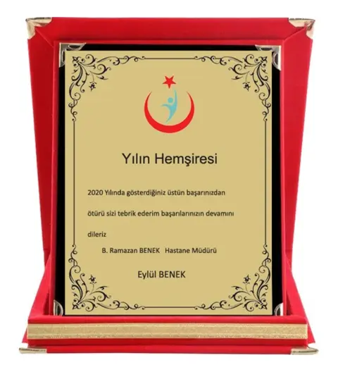 Kaşeciniz Plaket Logolu Plaket