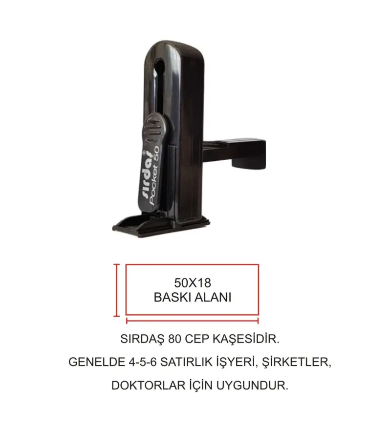 Cep Kaşe Sırdaş 80 Kişiye Özel Şirket Kaşesi