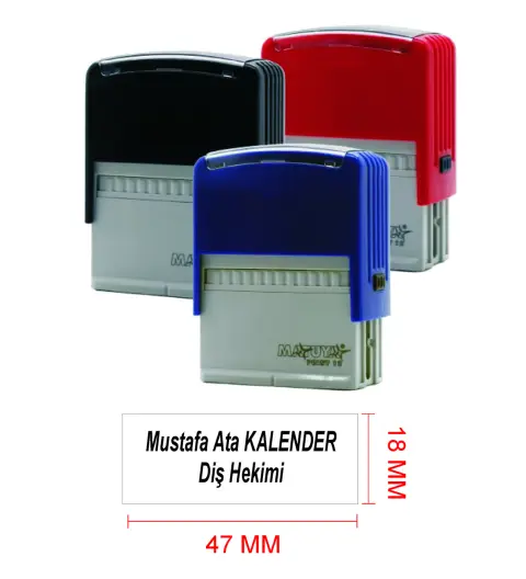 Matuya 12 "diş Hekimi" Kaşesi