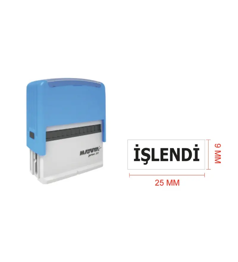 Matuya 10 "işlendi " Kaşesi
