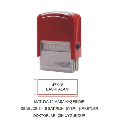 Matuya 12- Şirket - Firma Kaşesi
