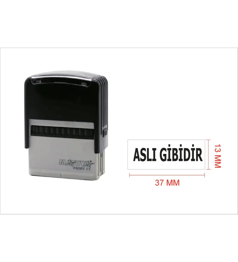 Matuya 11 "aslı Gibidir " Kaşesi
