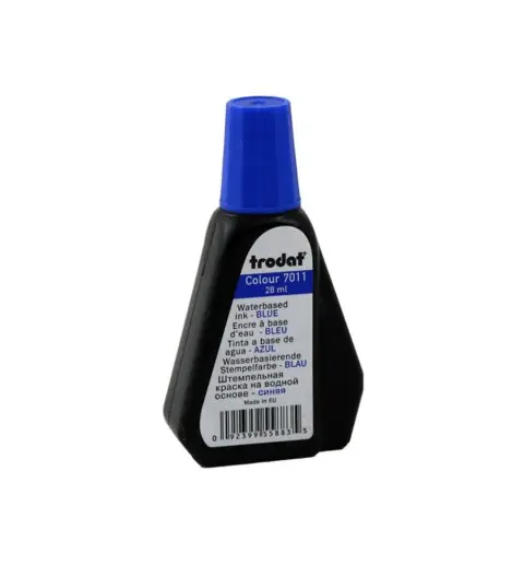 Trodat 7011 Kaşe Mürekkebi - Mavi