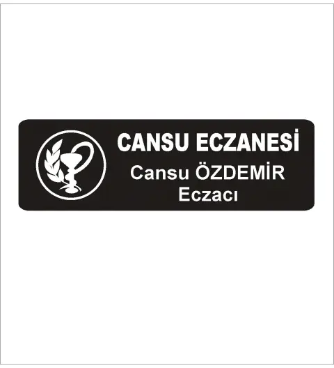 Kaşeciniz Yaka İsimliği - Kişiye Özel İsimlik (siyah)