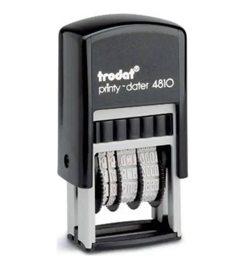 Trodat 4810 Tarih Damgası 3,8Mm İngilizce