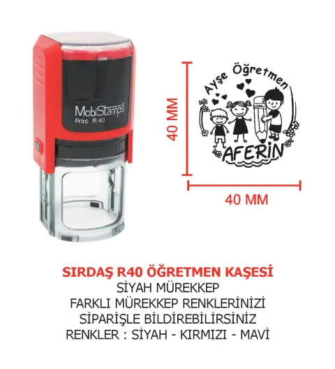Kaşeciniz Öğretmen Kaşesi - Sırdaş R40