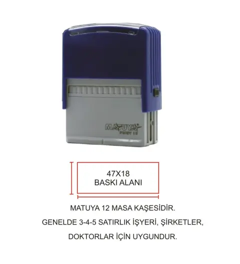 MATUYA 12 Firma ve Şirket Kaşeleri