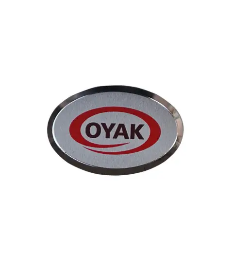 Yaka İsimliği - Gümüş Oval - 1
