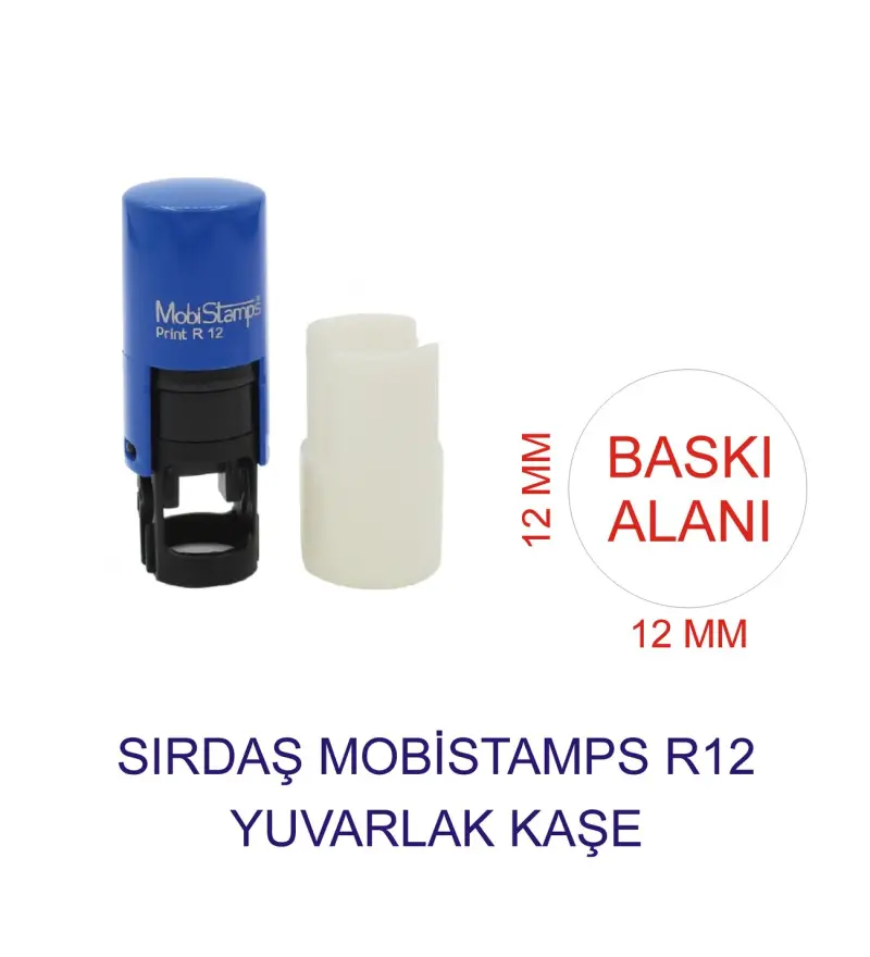 Sırdaş R12 Yuvarlak Kaşe - 12 Mm