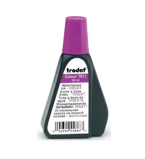 Trodat 7011 Kaşe Mürekkebi - Mor