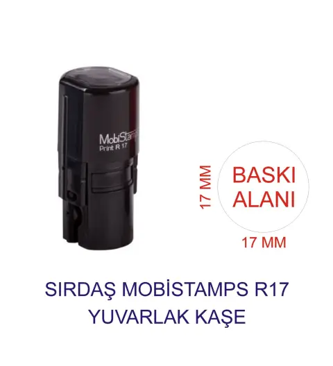 Sırdaş R17 Yuvarlak Kaşe - 17 Mm